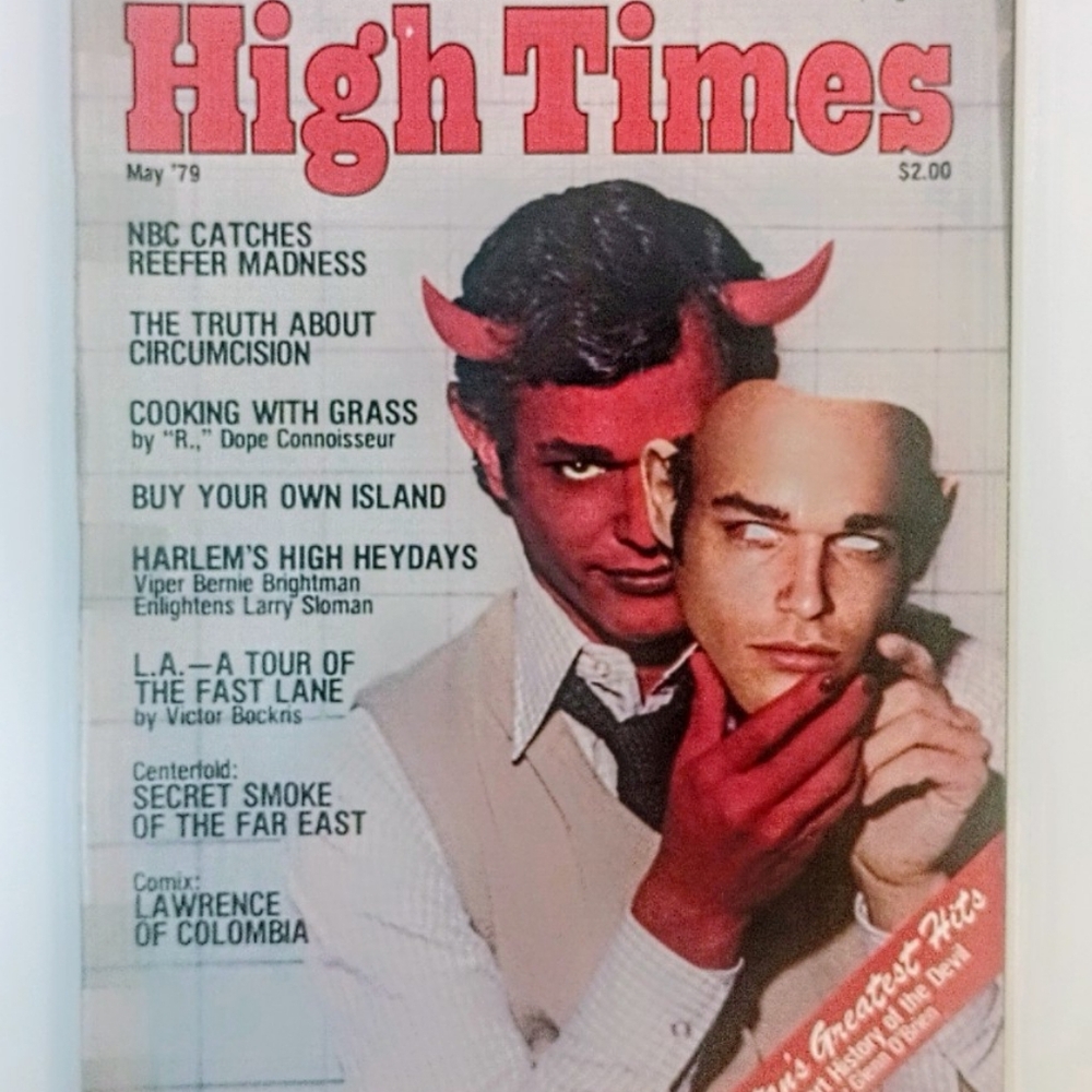Rare Vintage High Times Magazine May 1979 Satans Greatest Hits Free Shipping